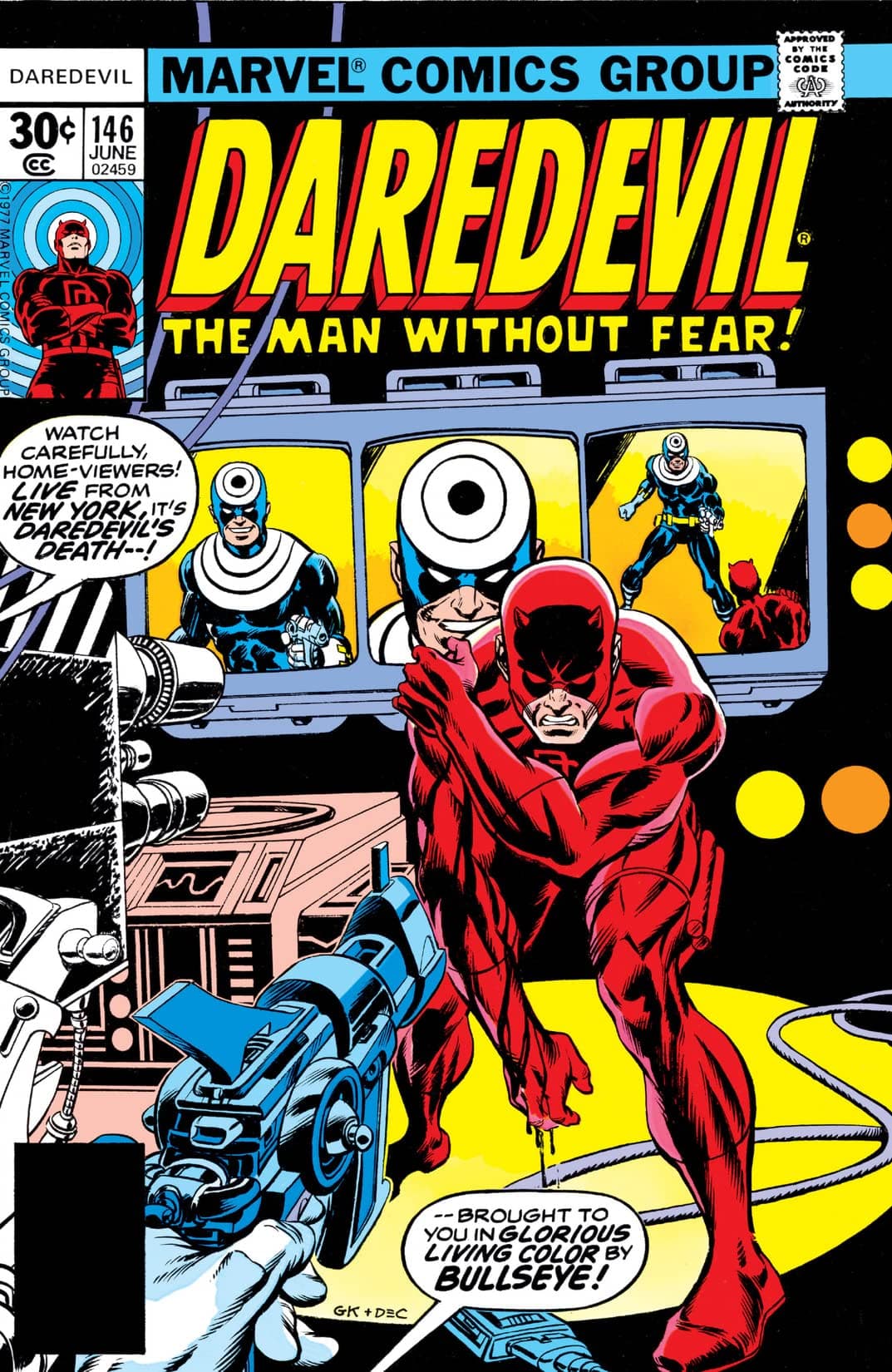 Daredevil #146 cover