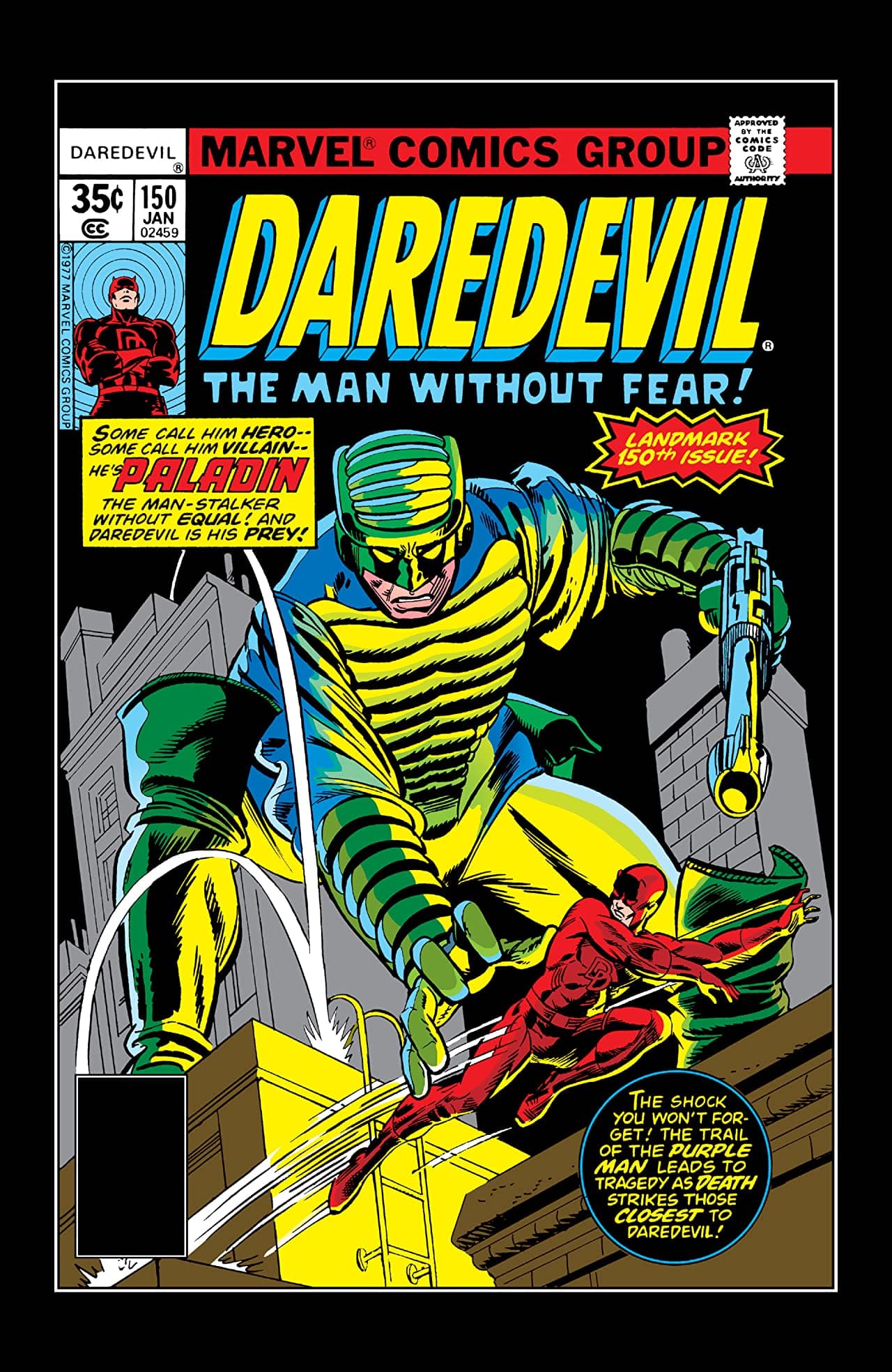Daredevil #150 cover