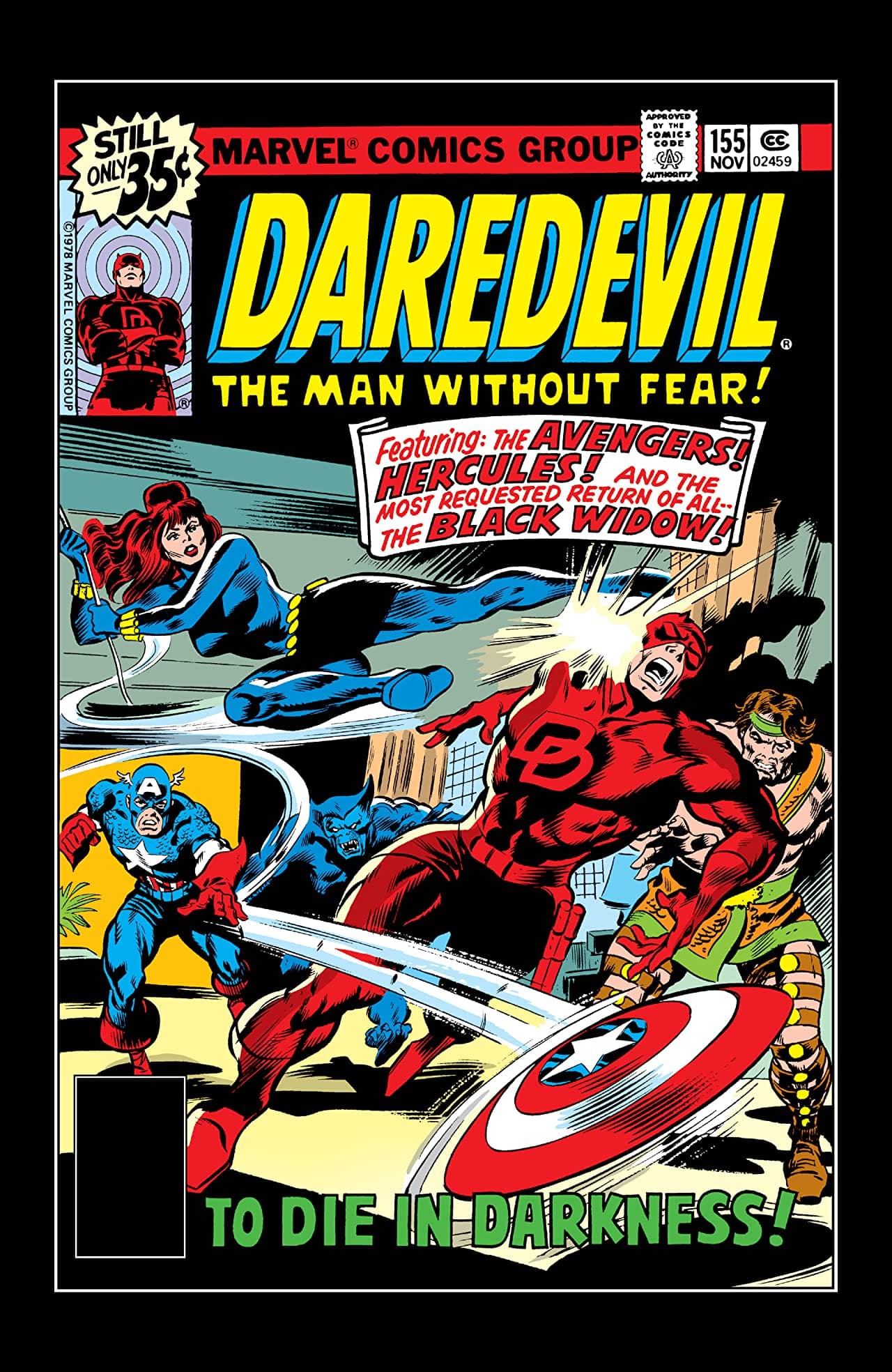Daredevil #155 cover