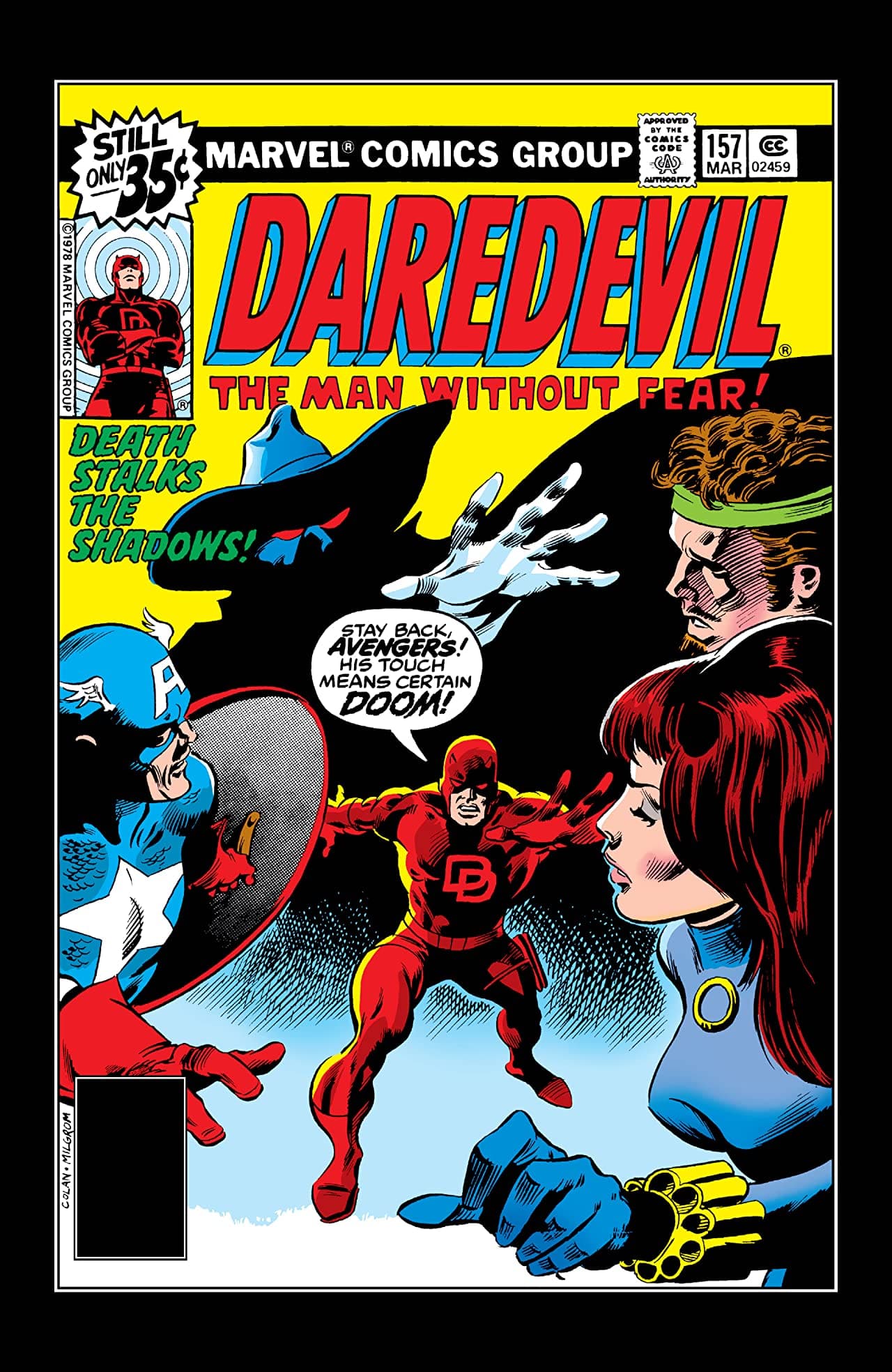 Daredevil #157 cover