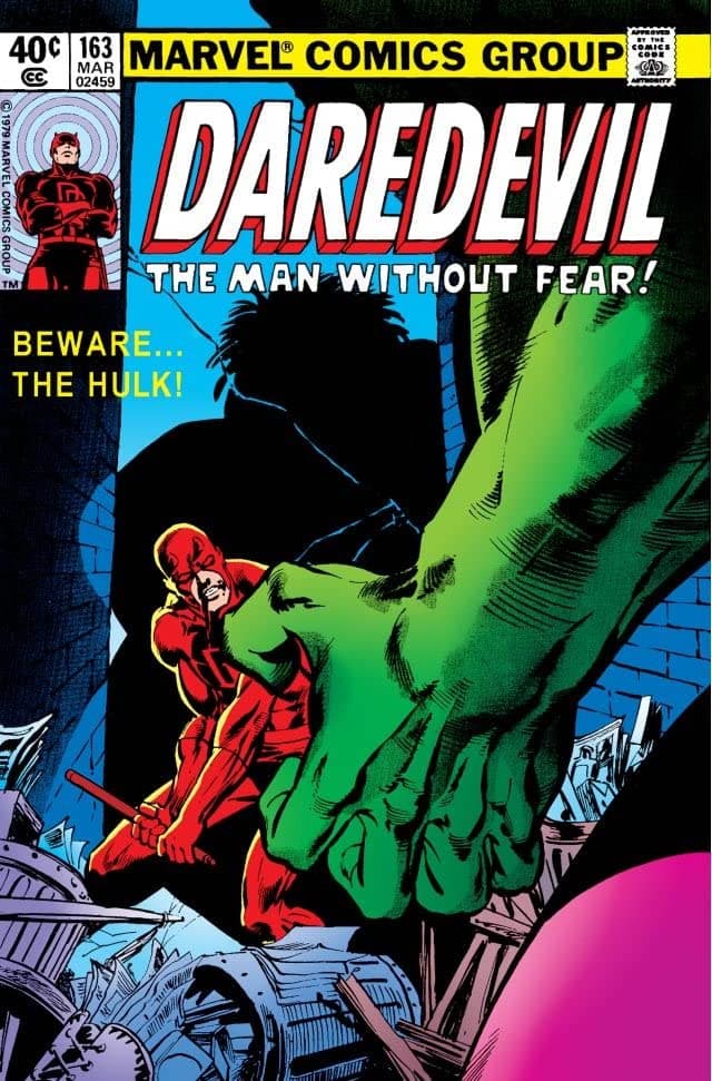 Daredevil #163 cover