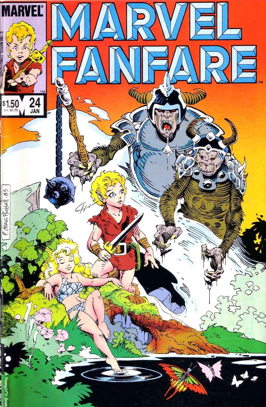 Marvel Fanfare #24 cover