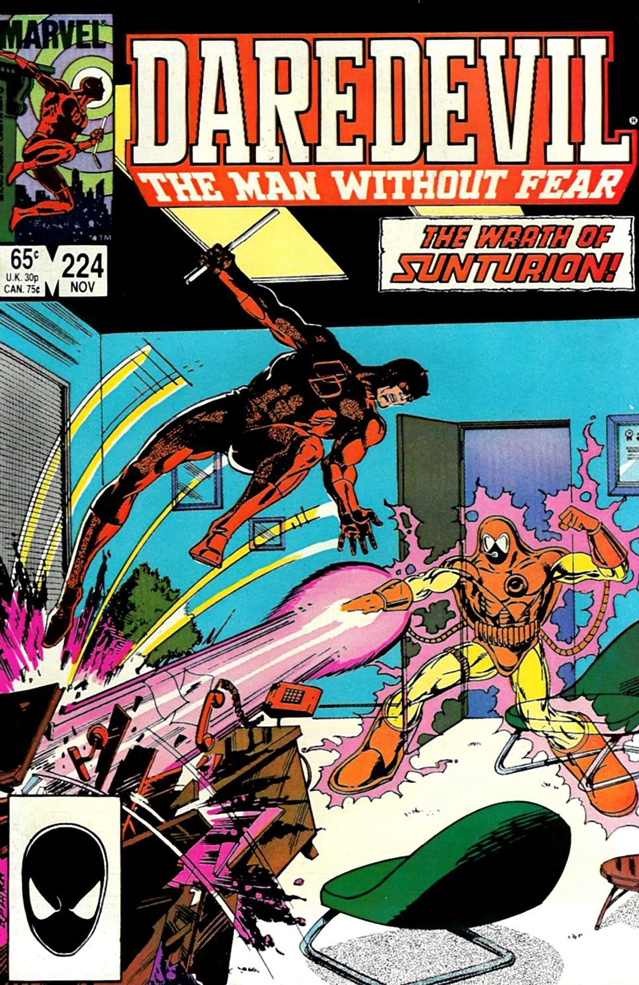 Daredevil #224 cover