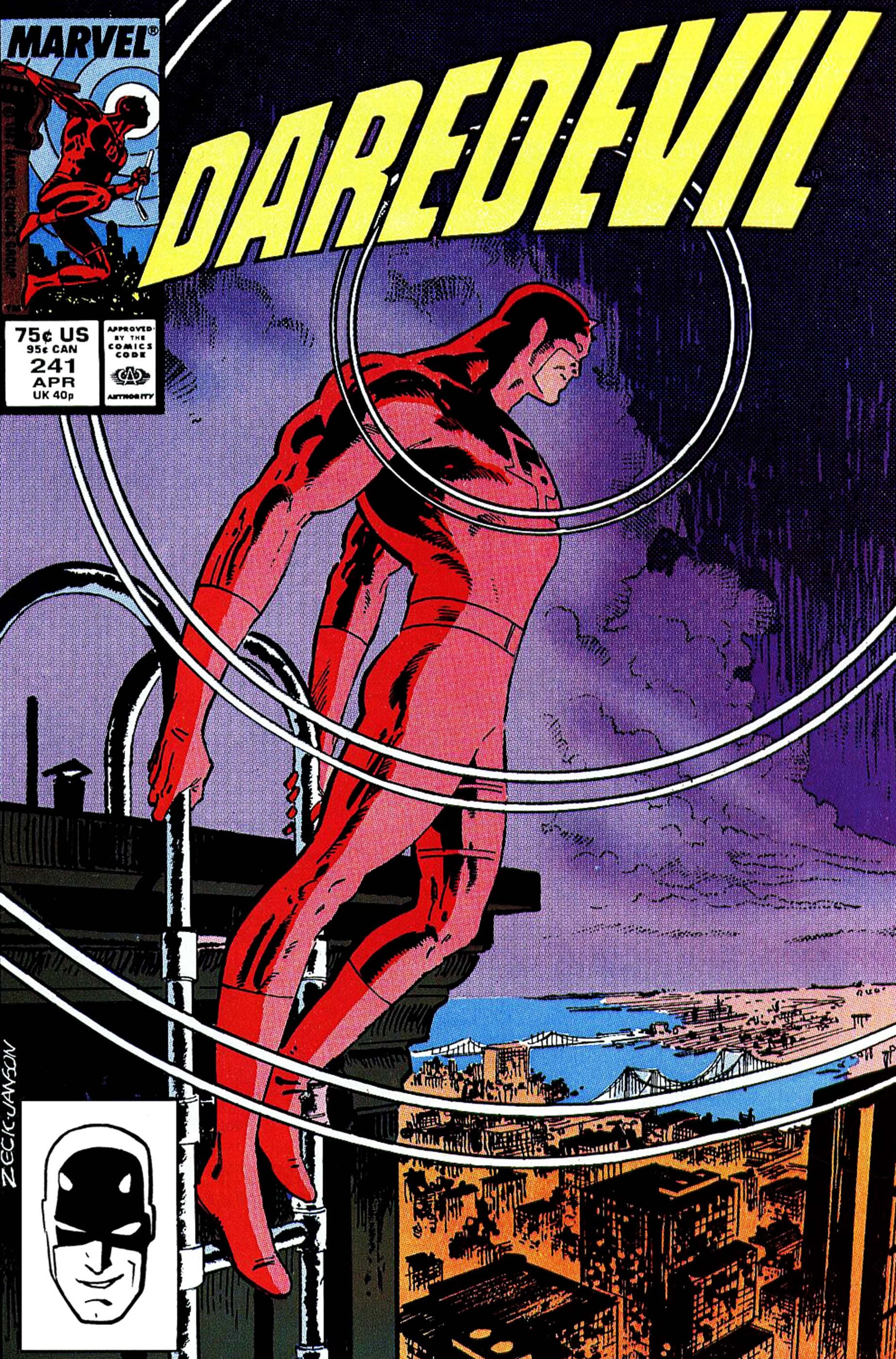 Daredevil #241 cover
