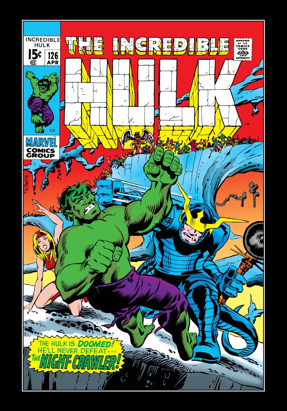 The Incredible Hulk #126 cover