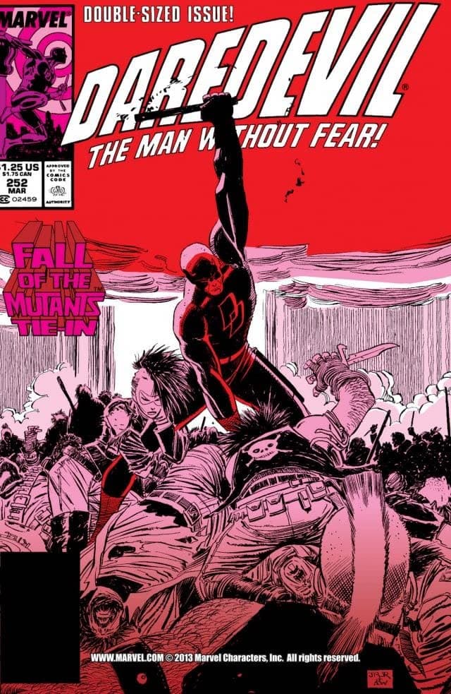 Daredevil #252 cover
