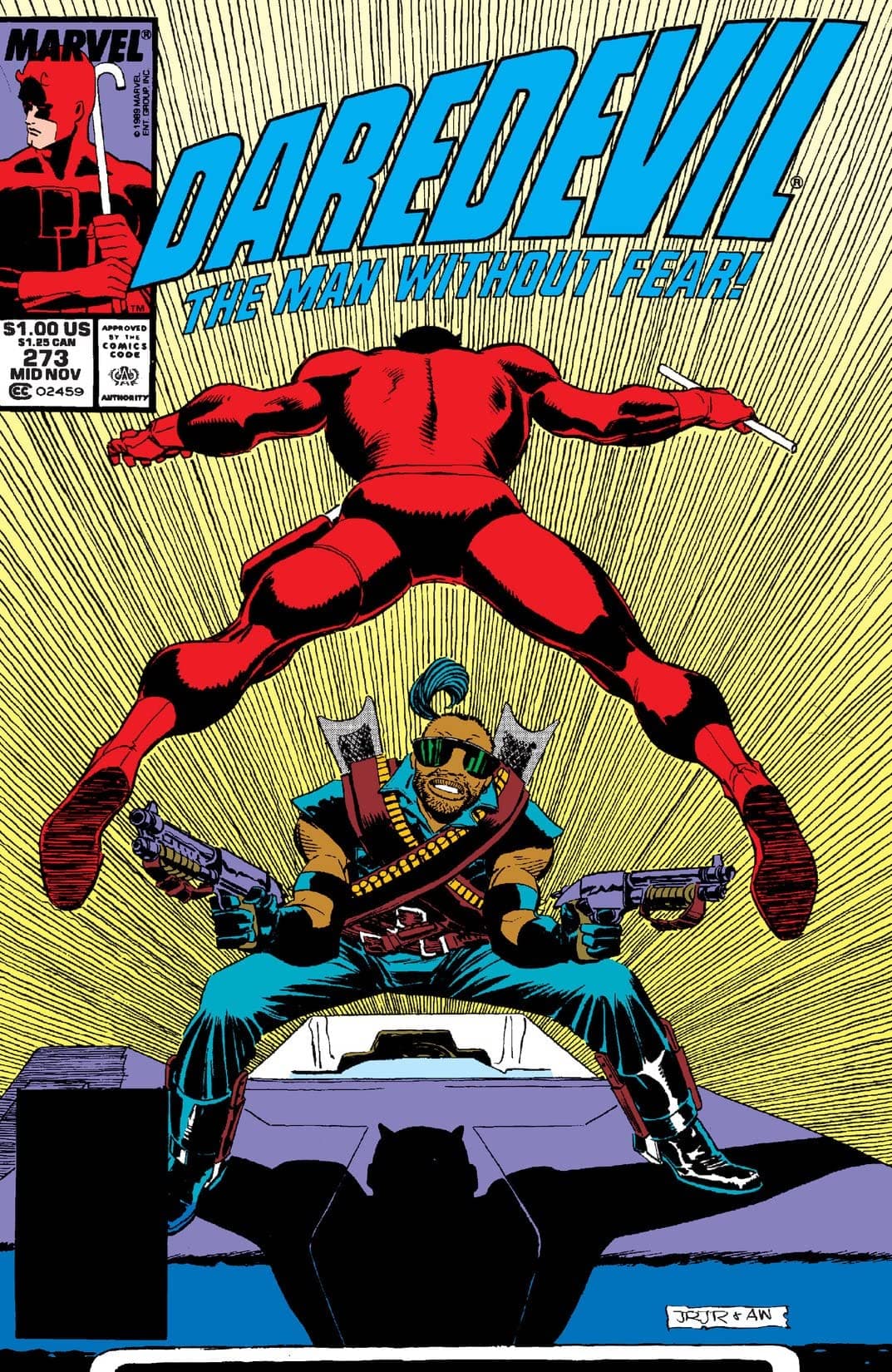 Daredevil #273 cover