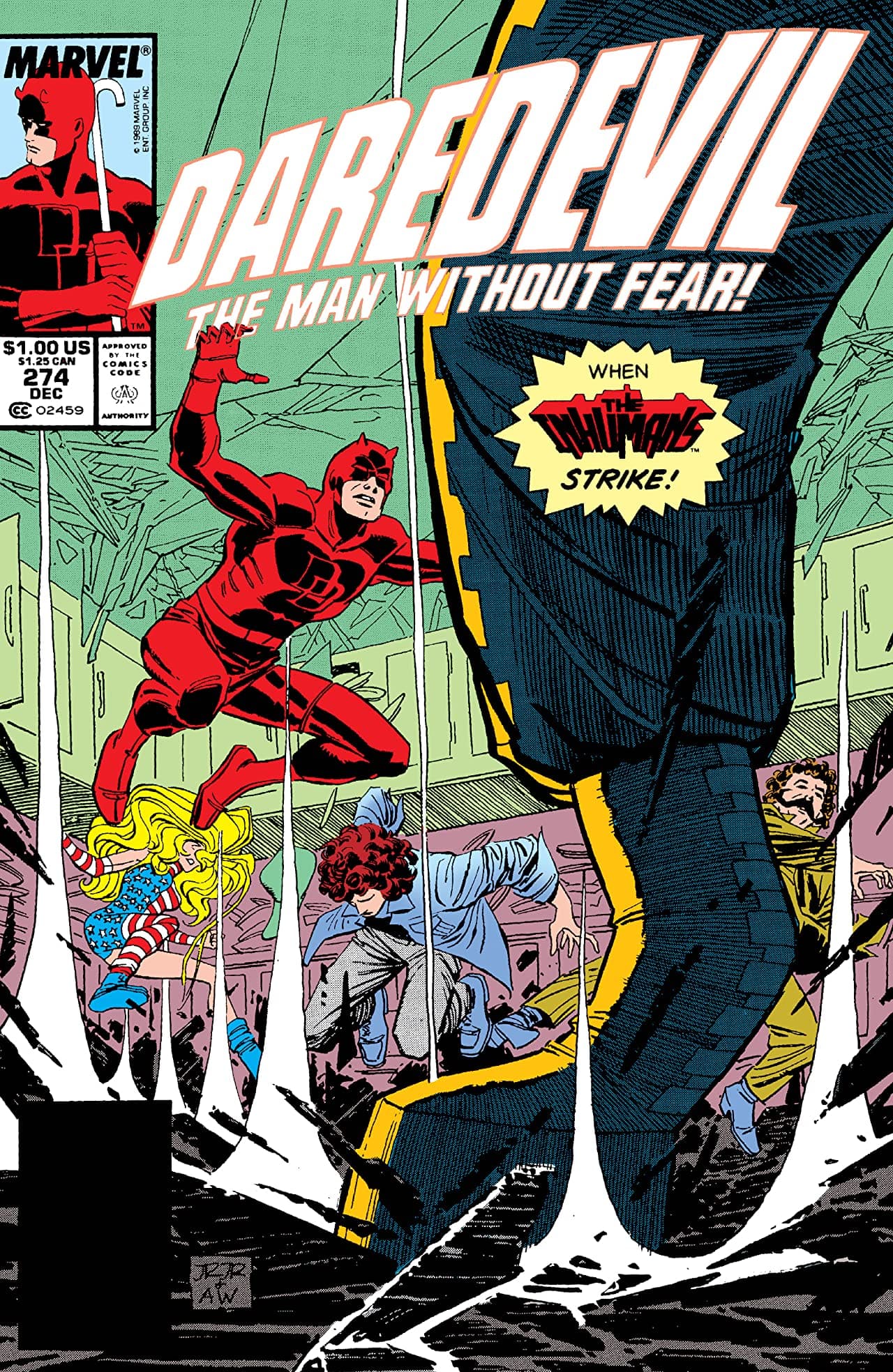 Daredevil #274 cover