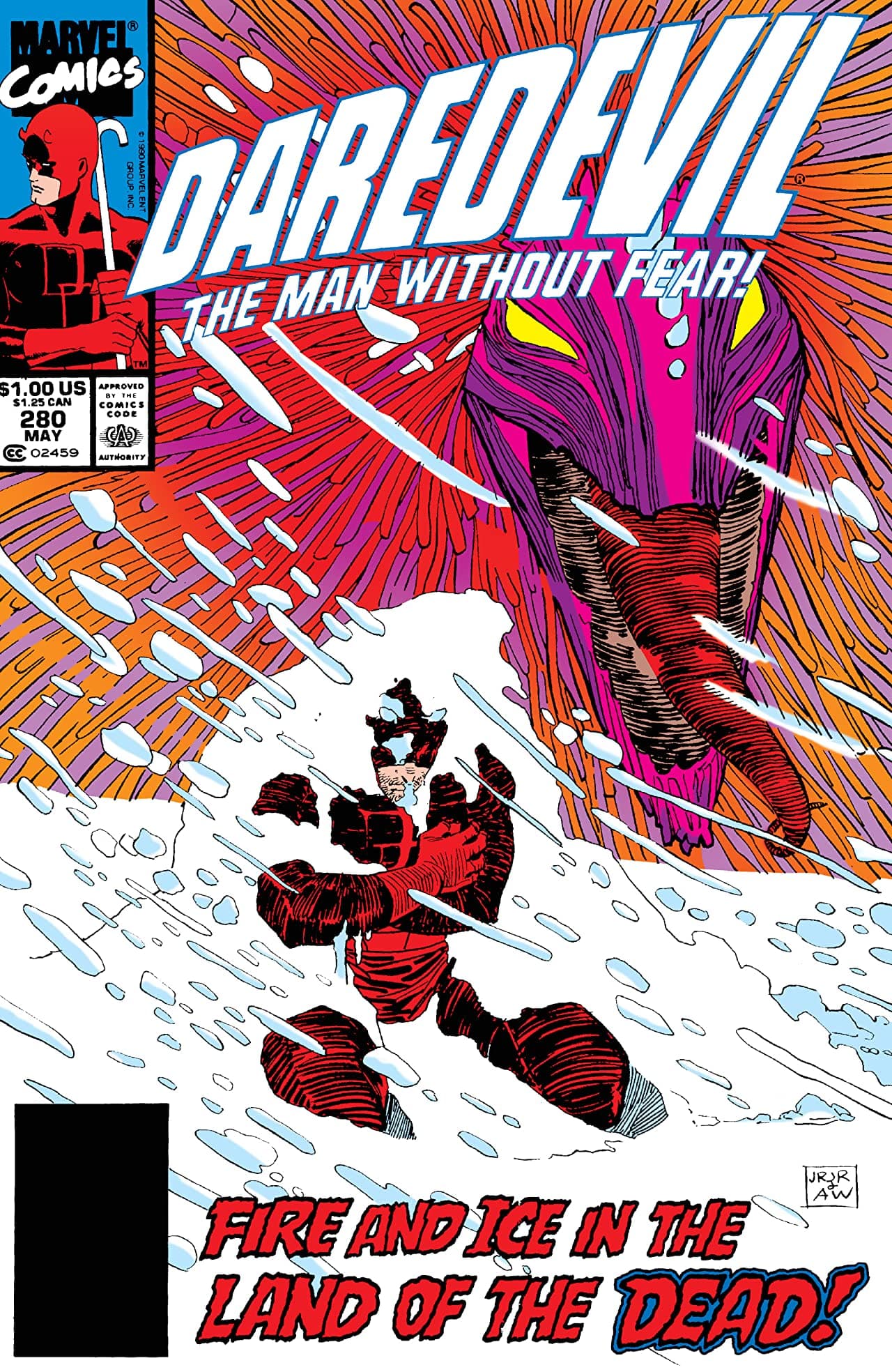 Daredevil #280 cover