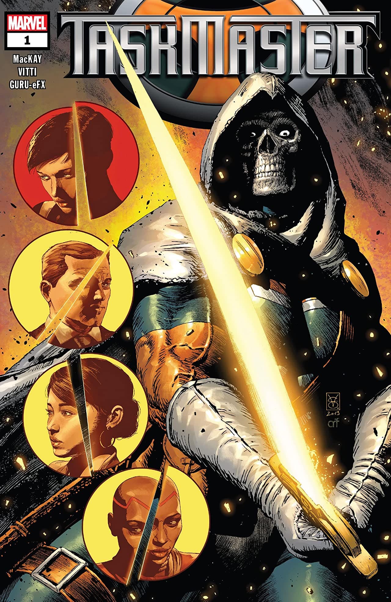 Taskmaster #1 cover