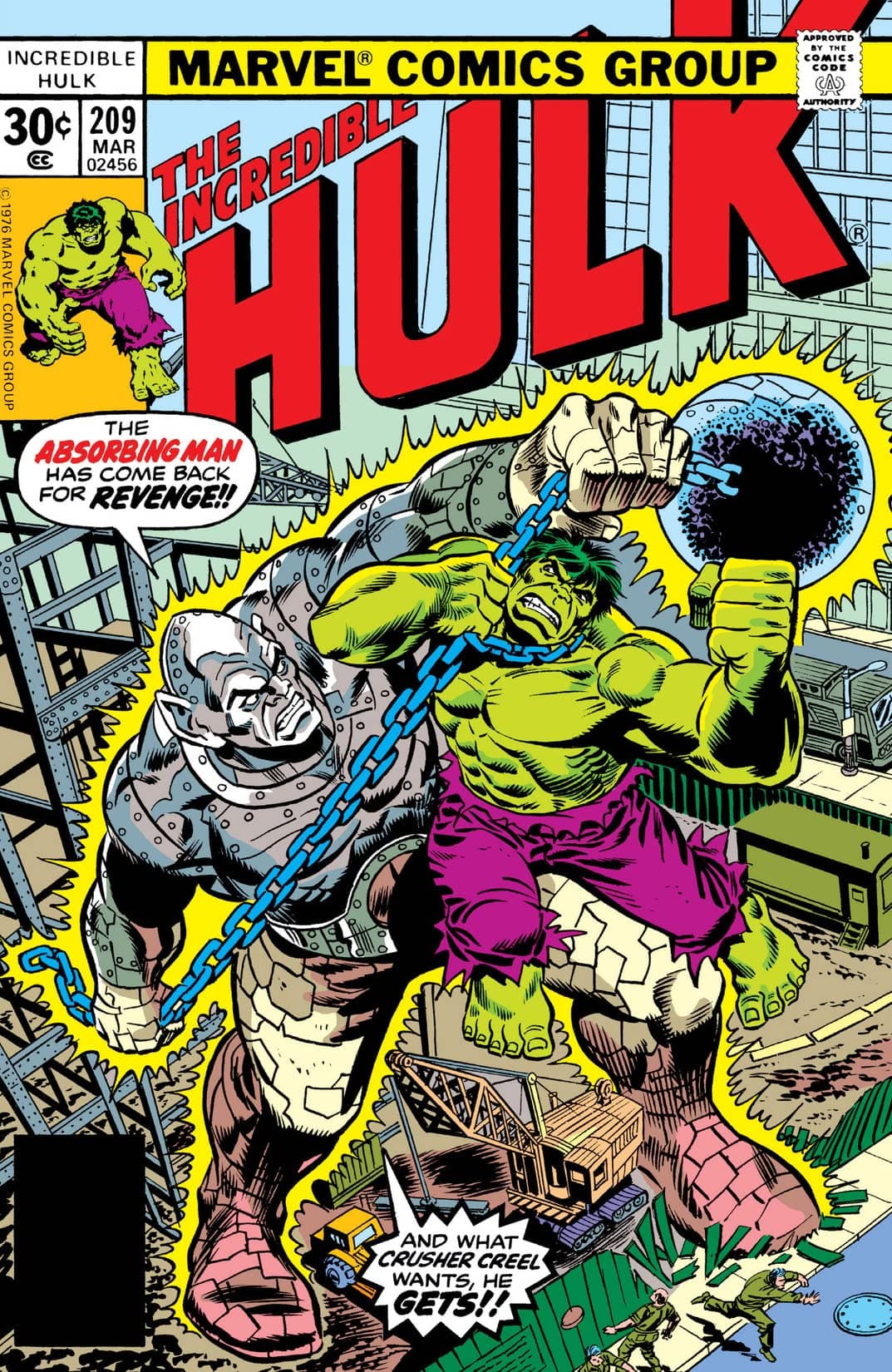 The Incredible Hulk #209