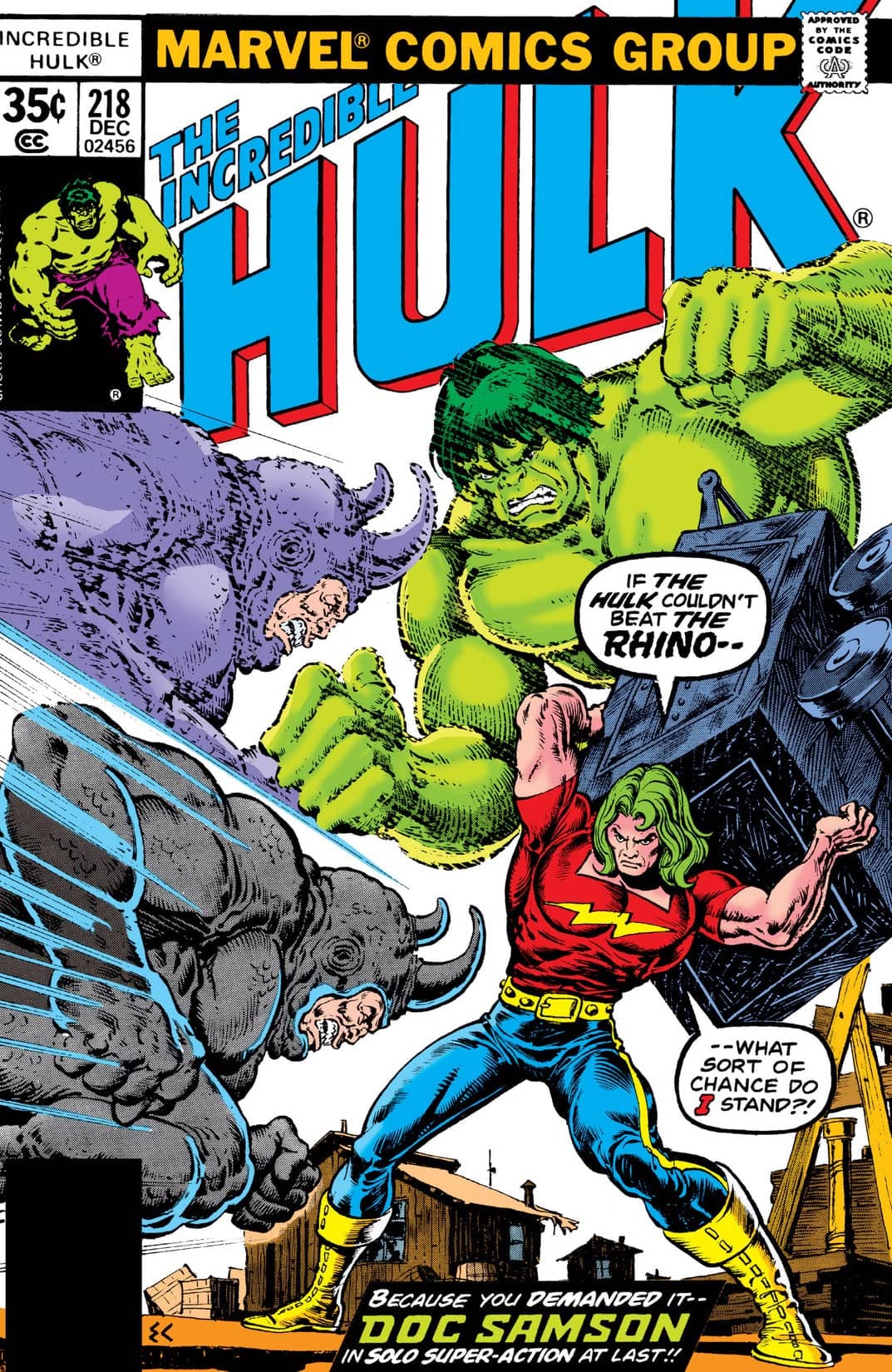 The Incredible Hulk #218