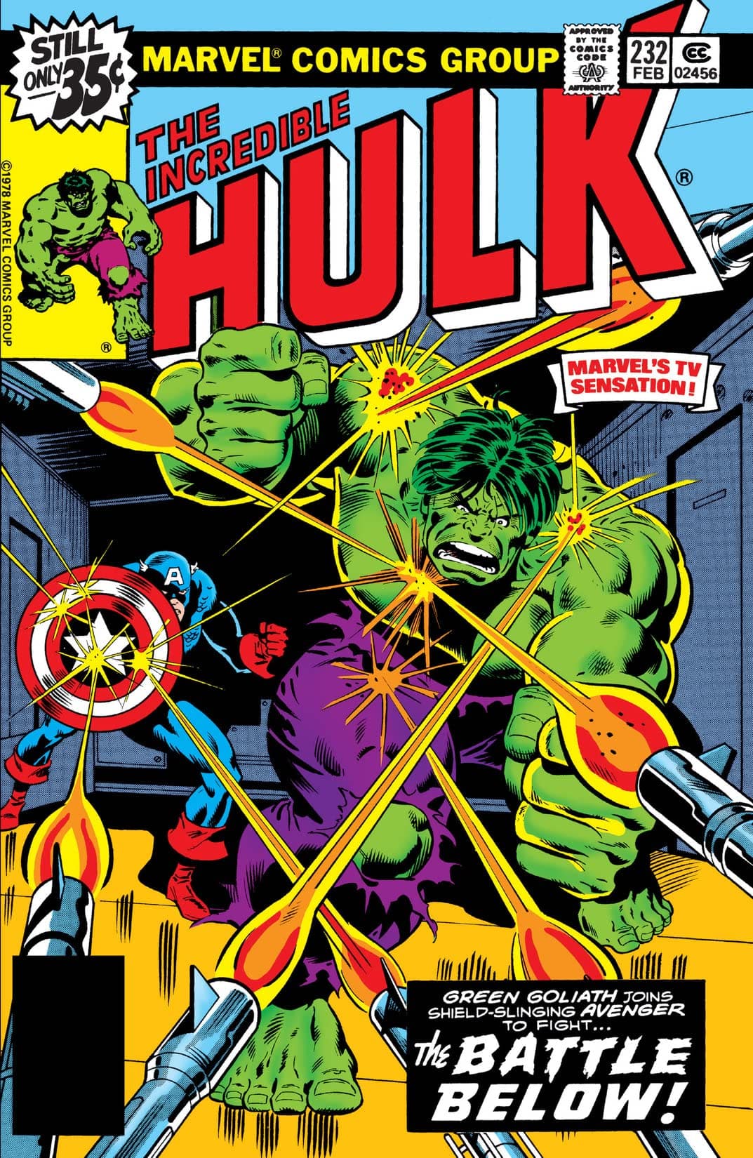 The Incredible Hulk #232 cover