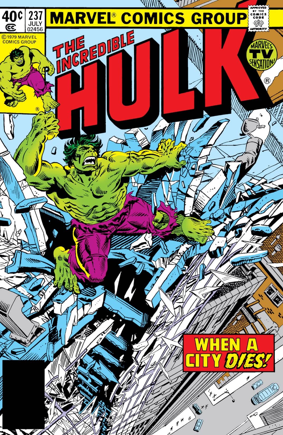 The Incredible Hulk #237 cover