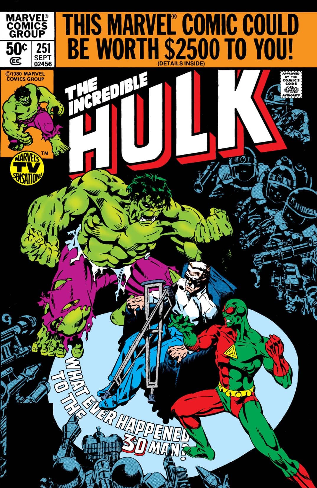 The Incredible Hulk #251 cover