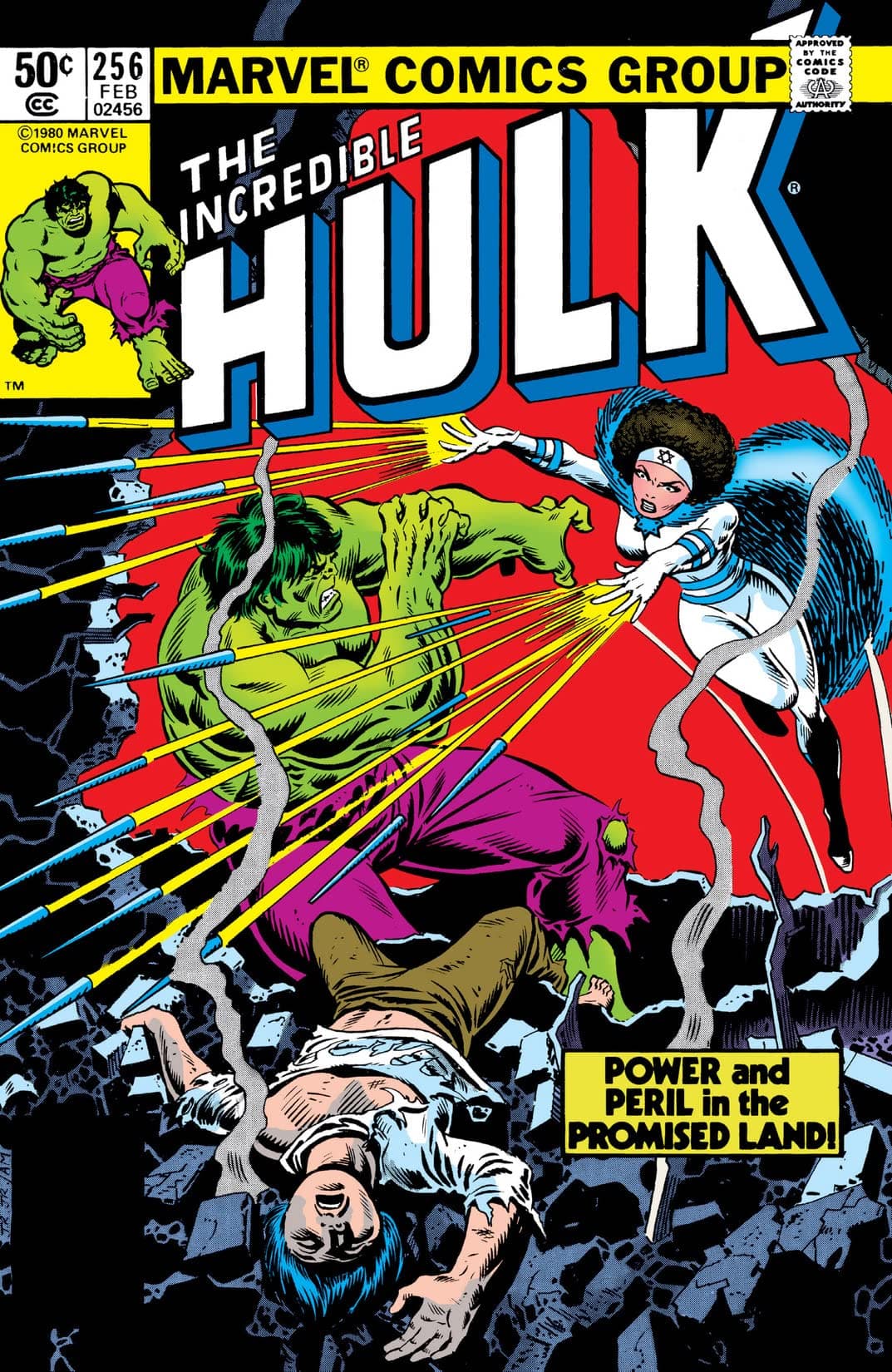 The Incredible Hulk #256 cover