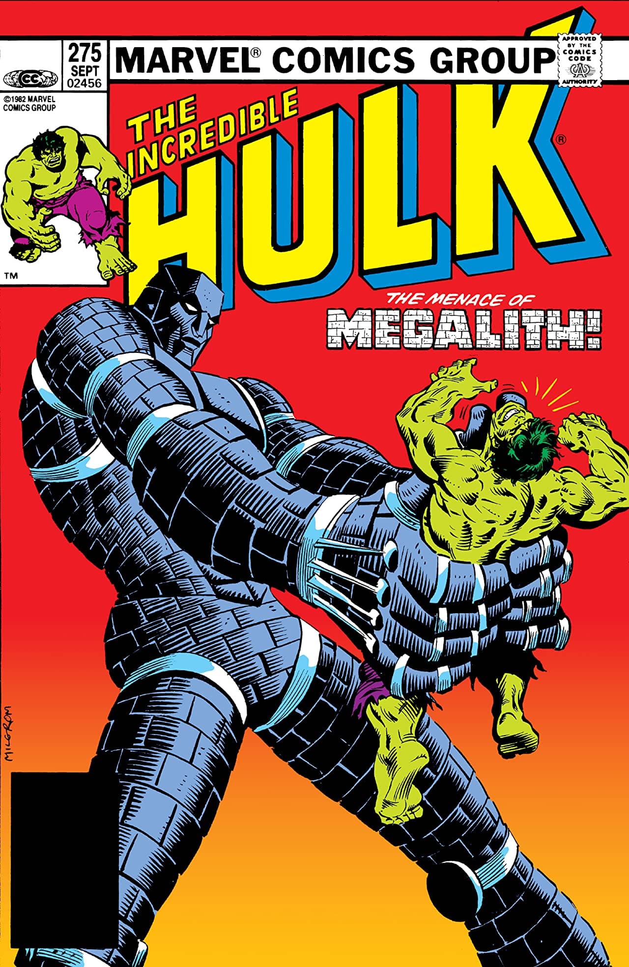 The Incredible Hulk #275 cover