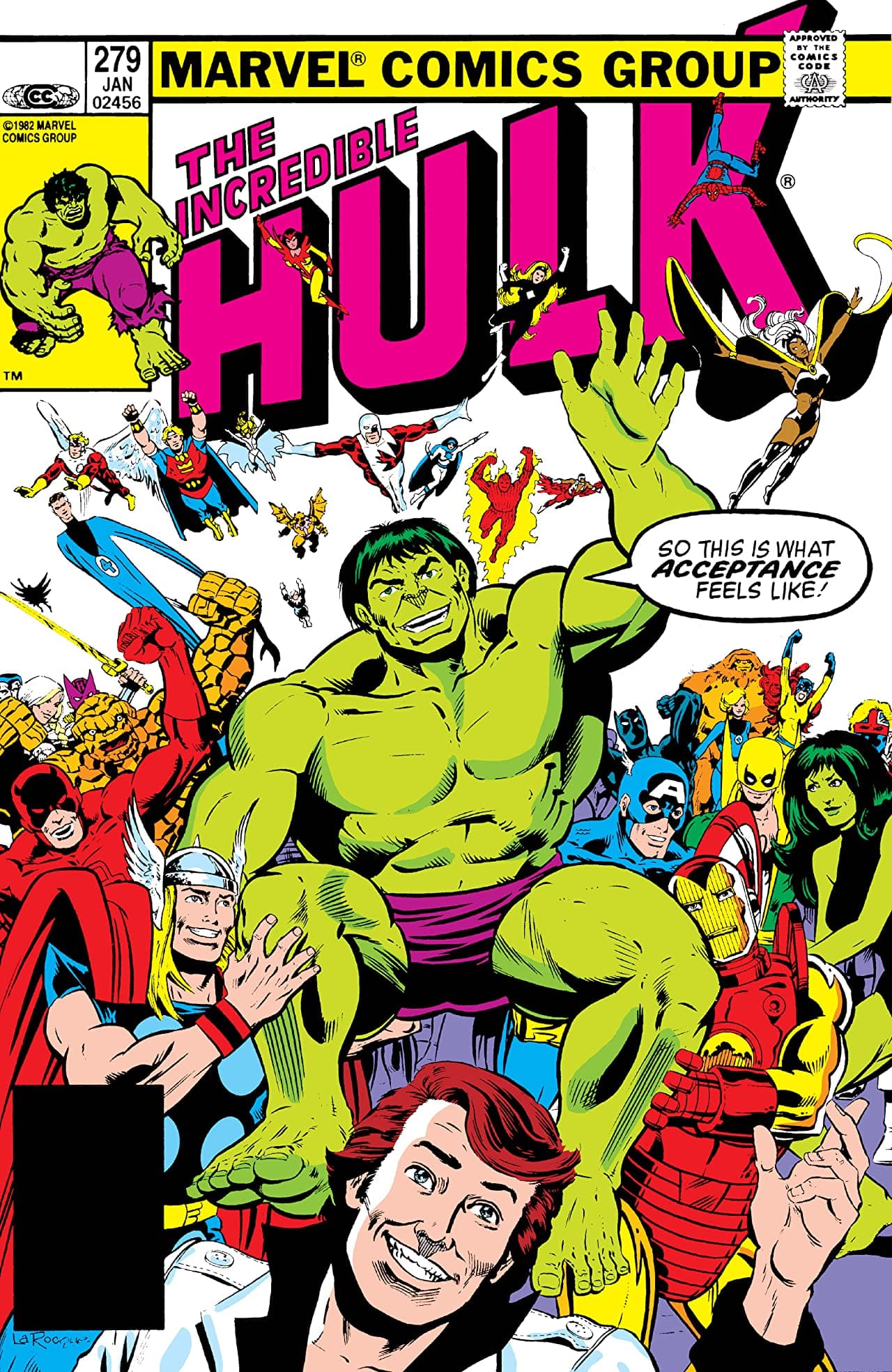 The Incredible Hulk #279 cover