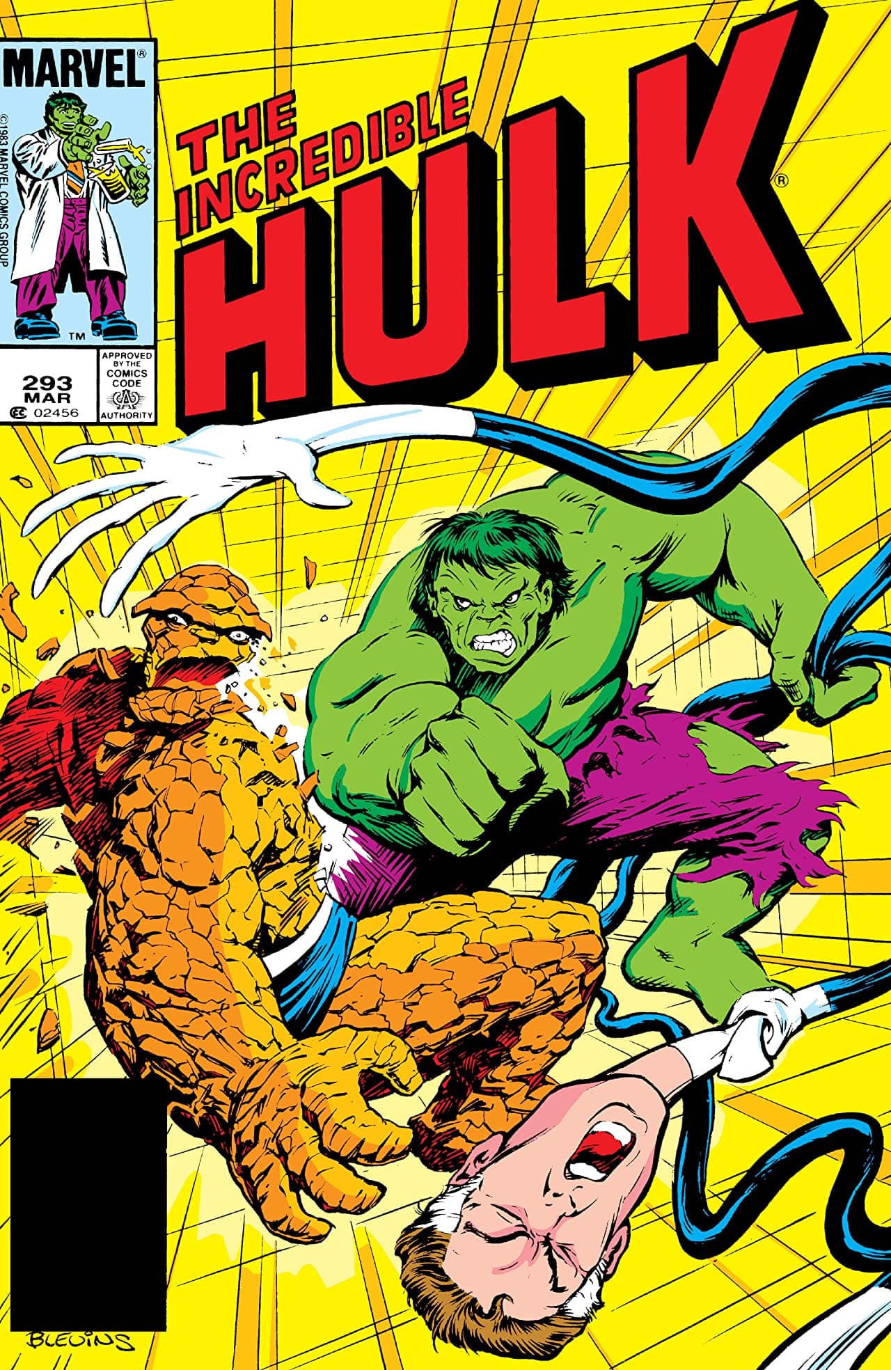 The Incredible Hulk #293 cover