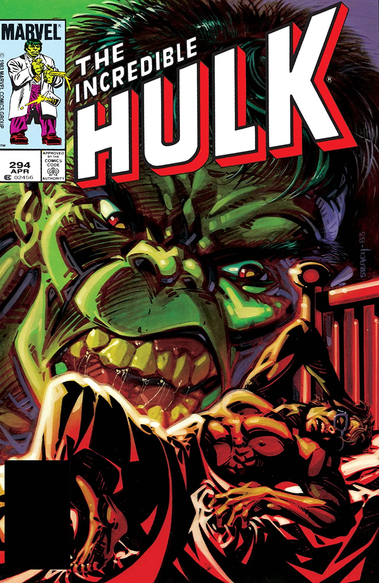 The Incredible Hulk #294 cover