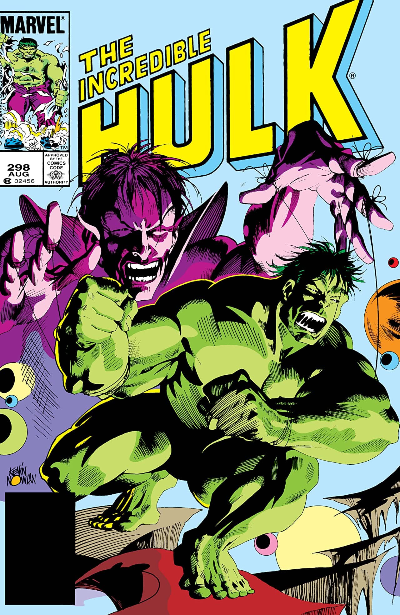 The Incredible Hulk #298 cover