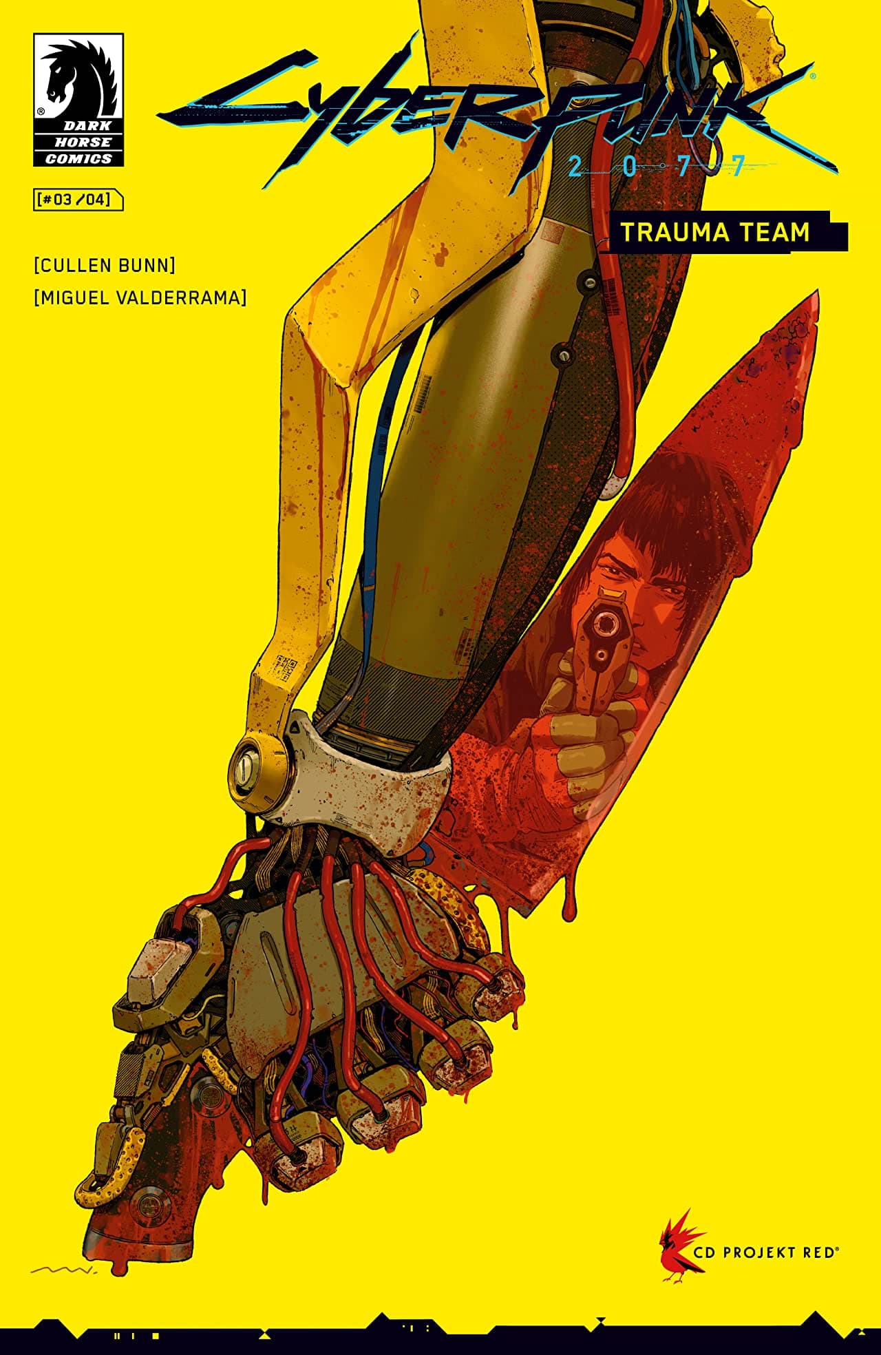 Cyberpunk 2077: Trauma Team #3 cover