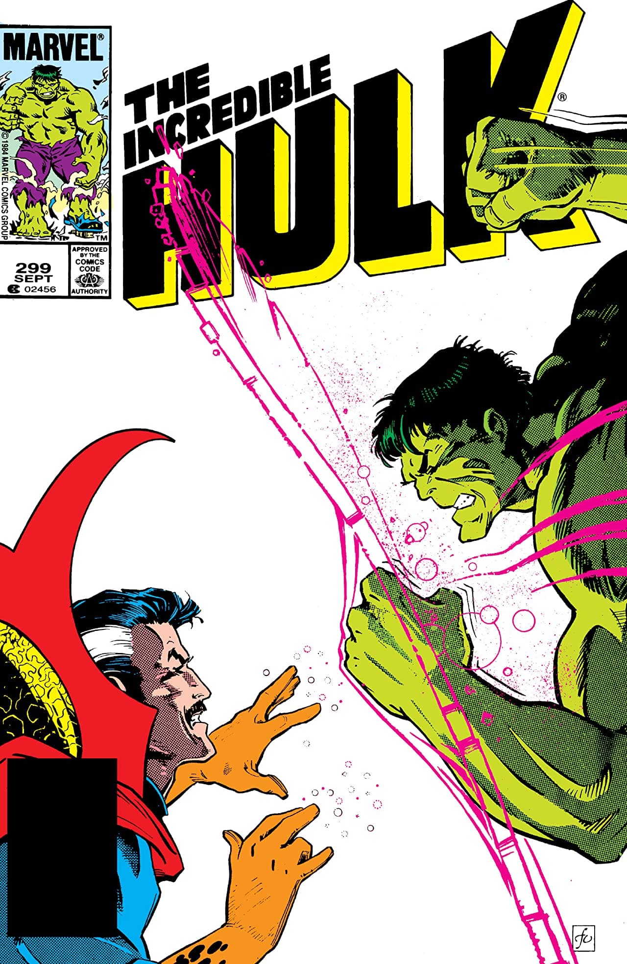 The Incredible Hulk #299 cover