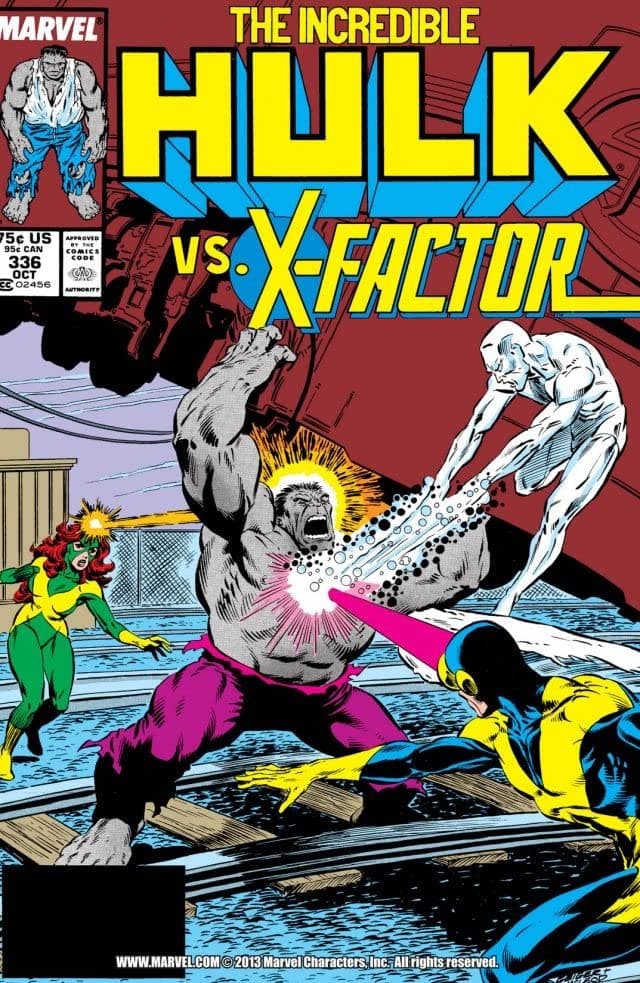 The Incredible Hulk #336 cover