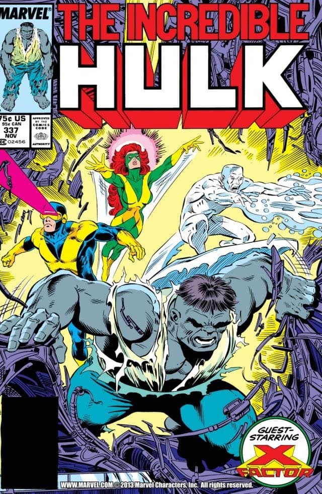 The Incredible Hulk #337 cover