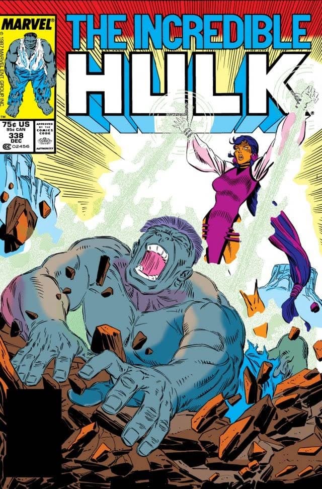 The Incredible Hulk #338 cover