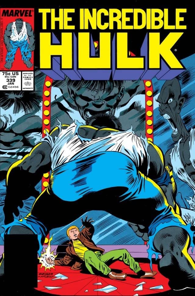 The Incredible Hulk #339 cover