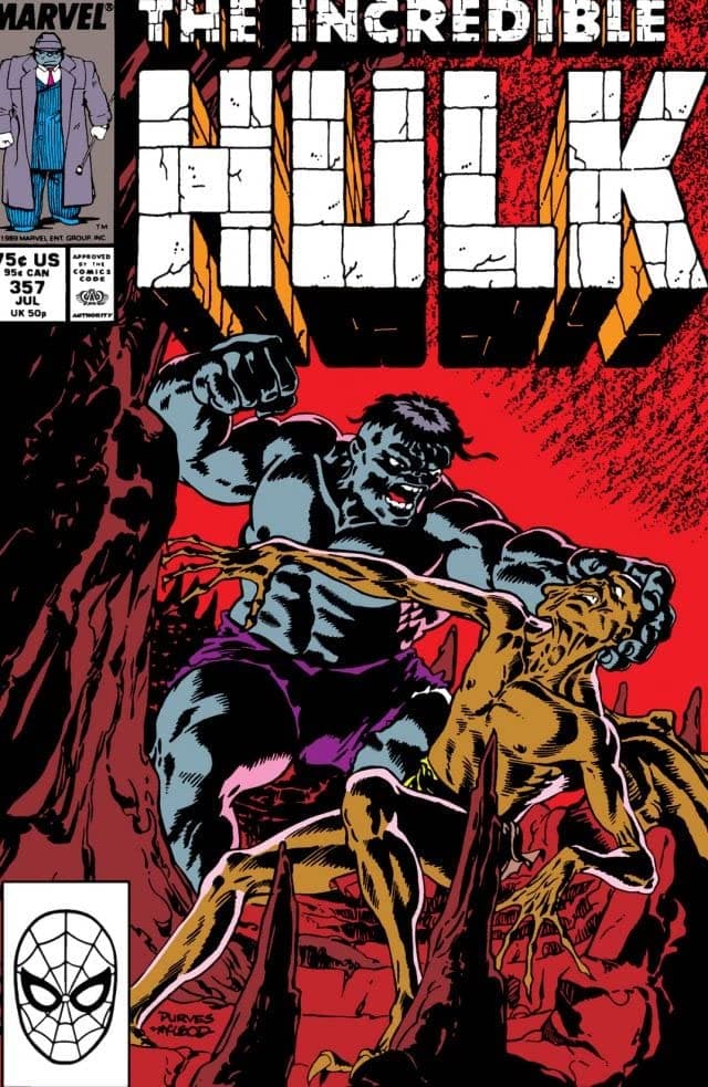 The Incredible Hulk #357 cover