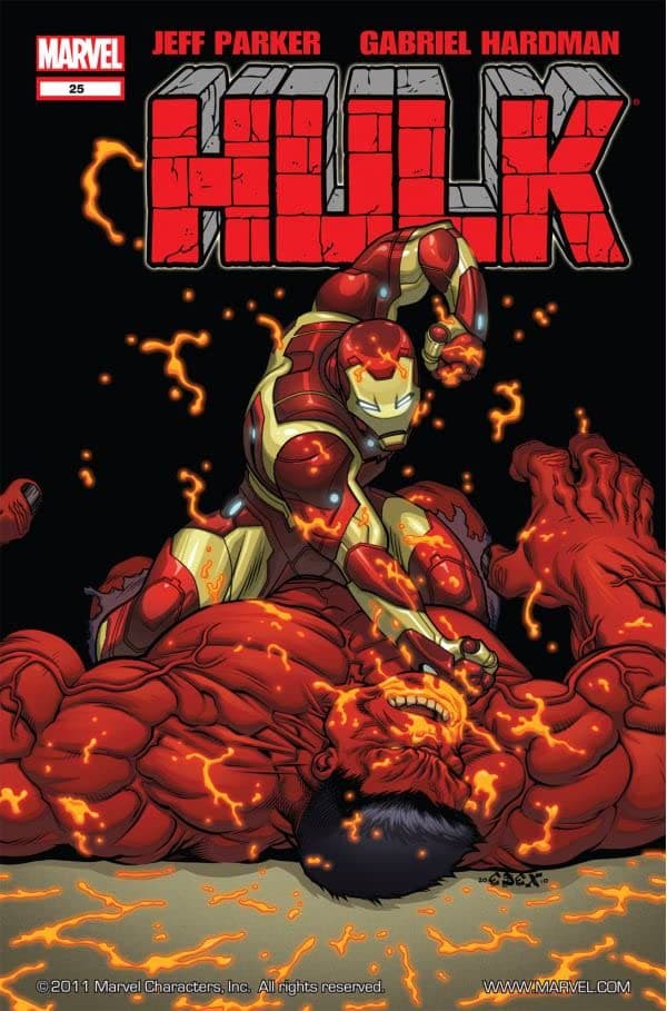 Hulk #25 cover
