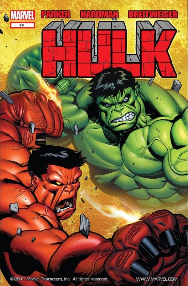 Hulk #29 cover