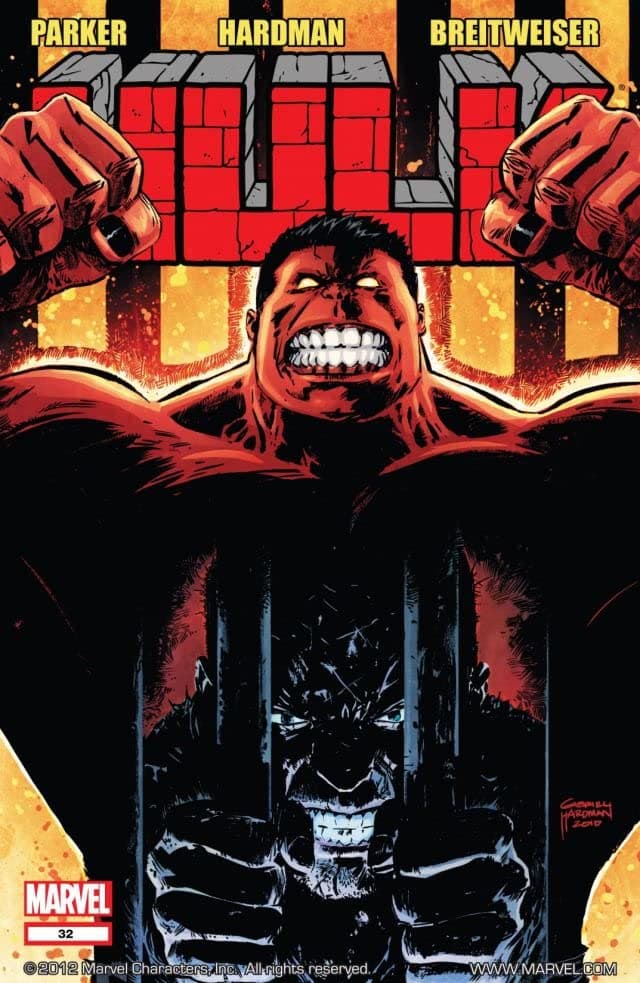 Hulk #32 cover