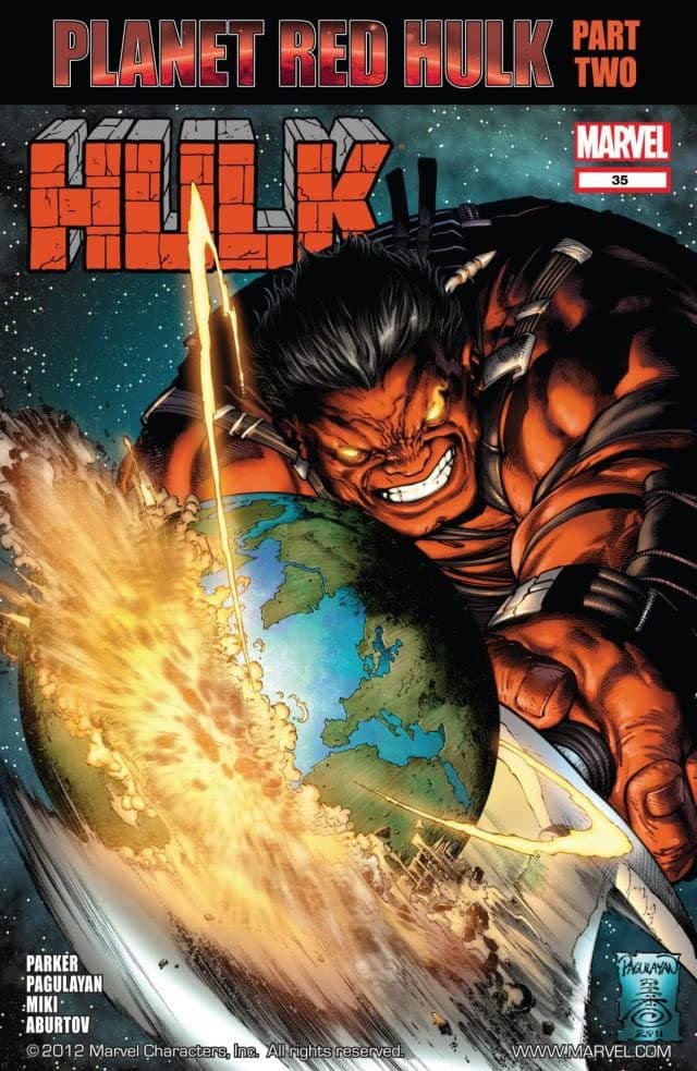 Hulk #35 cover