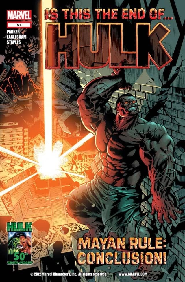 Hulk #57 cover