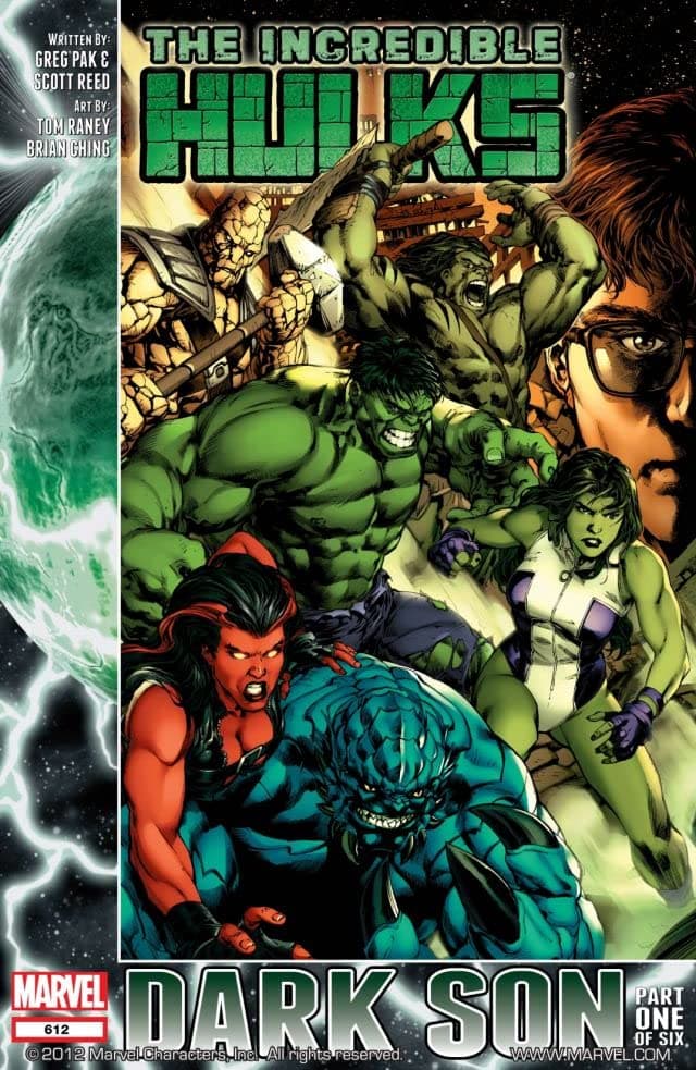 Incredible Hulks #612 cover