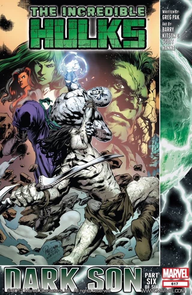 Incredible Hulks #617 cover