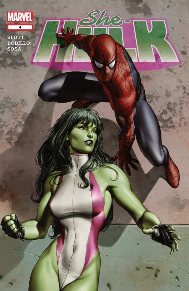 She-Hulk #4 cover