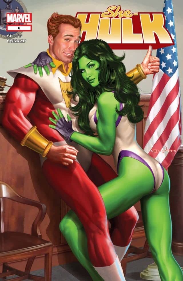 She-Hulk #6 cover