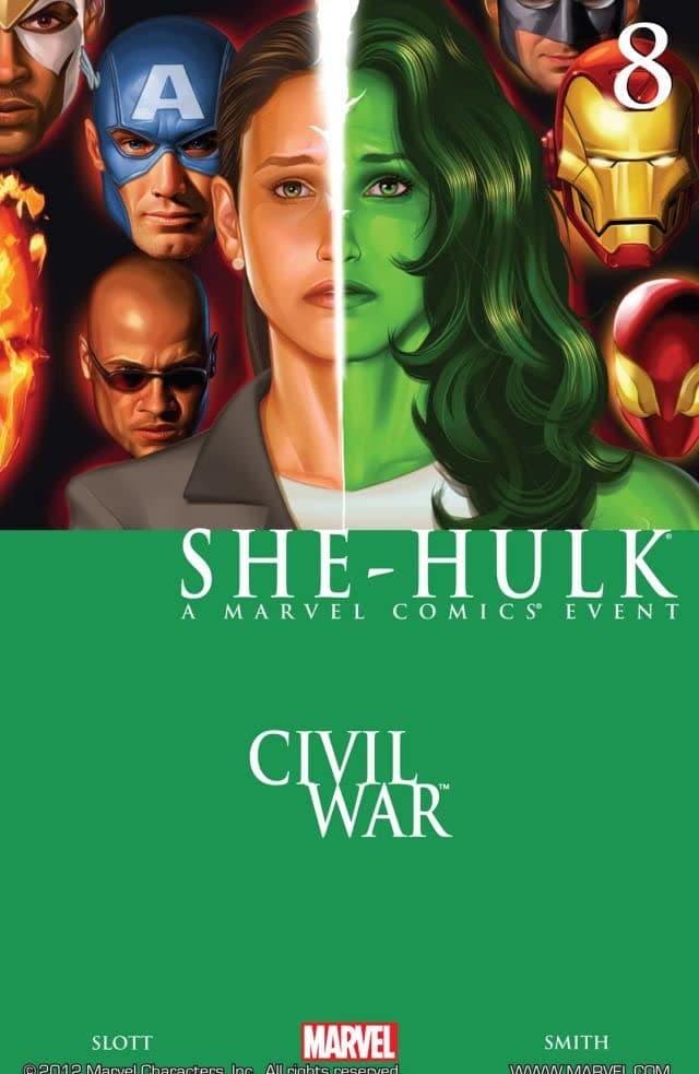 She-Hulk #8 cover