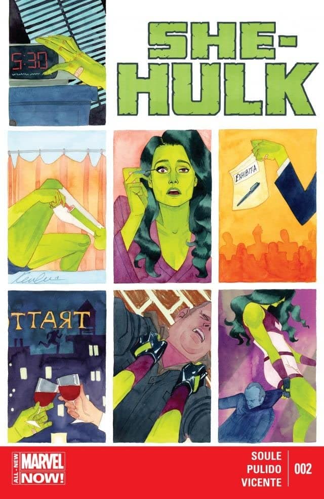 She-Hulk #2 cover