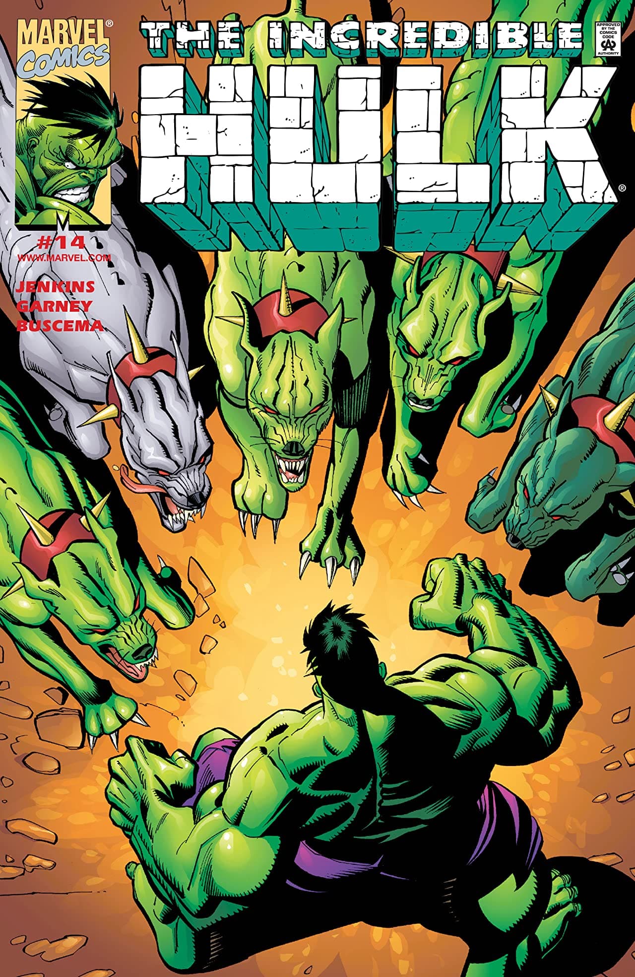 Incredible Hulk #14 cover