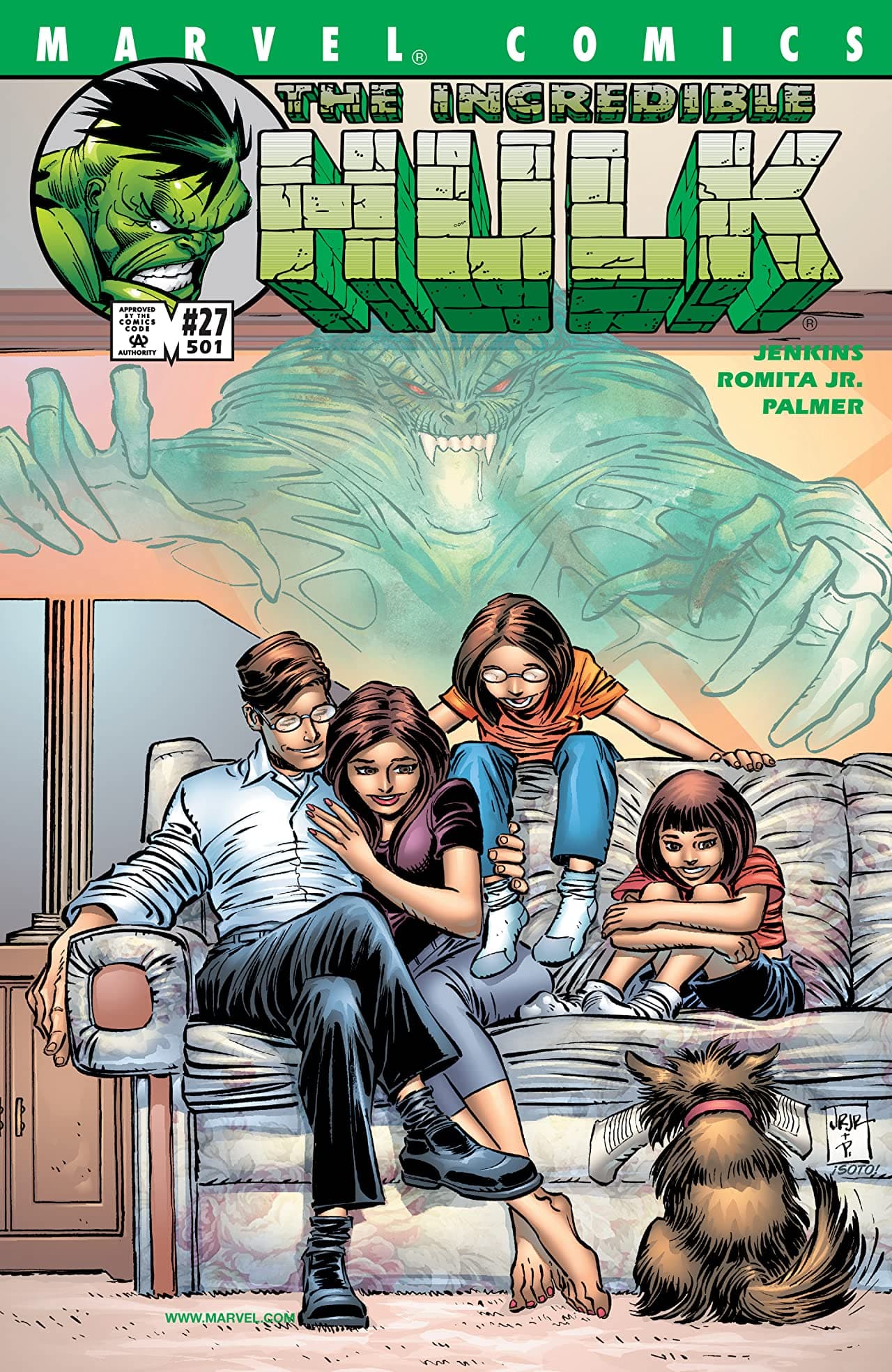 Incredible Hulk #27 cover