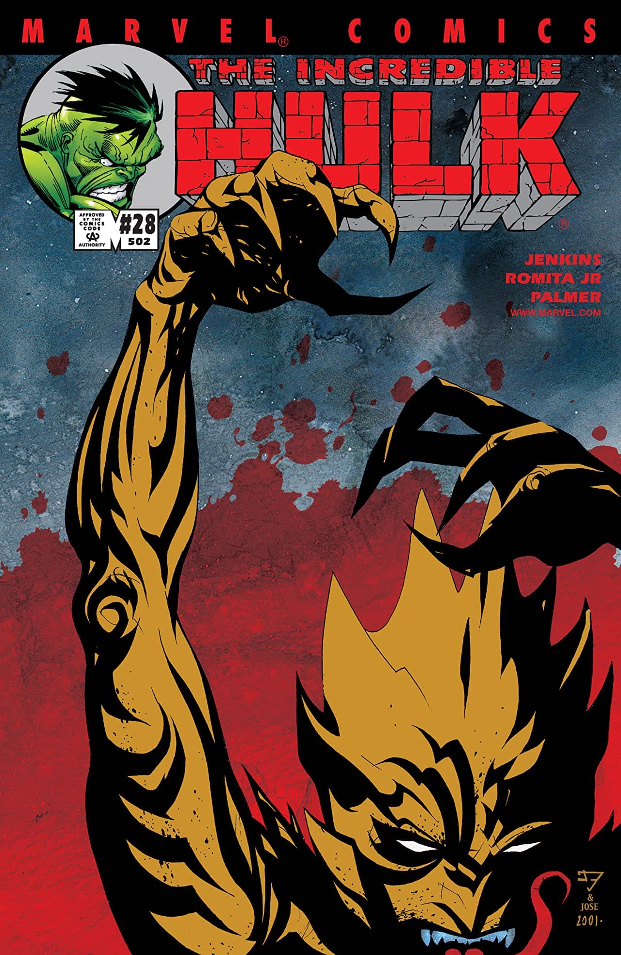 Incredible Hulk #28 cover