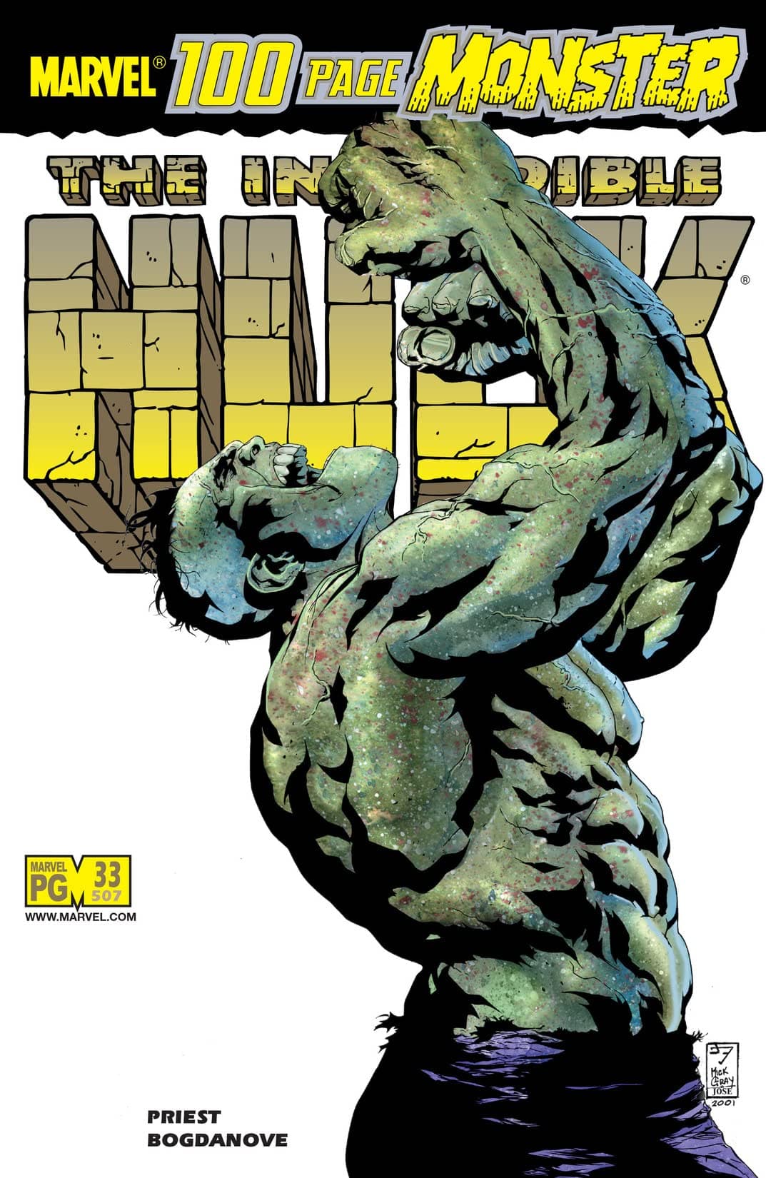 Incredible Hulk #33 cover