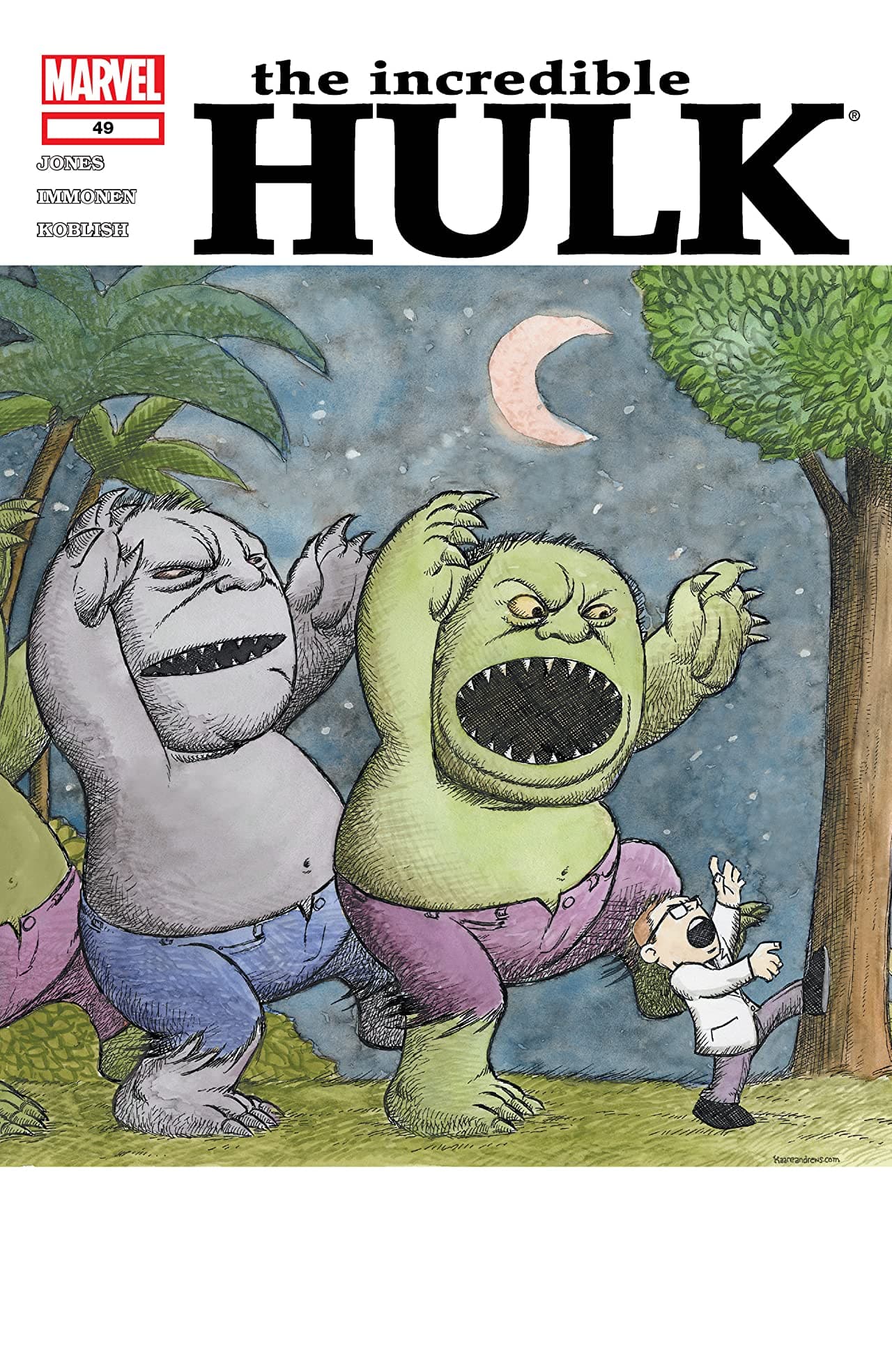 Incredible Hulk #49 cover