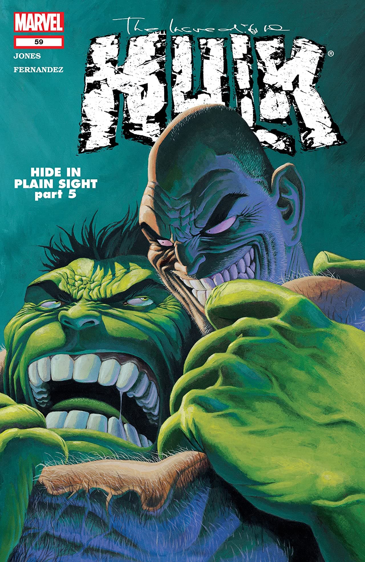 Incredible Hulk #59 cover
