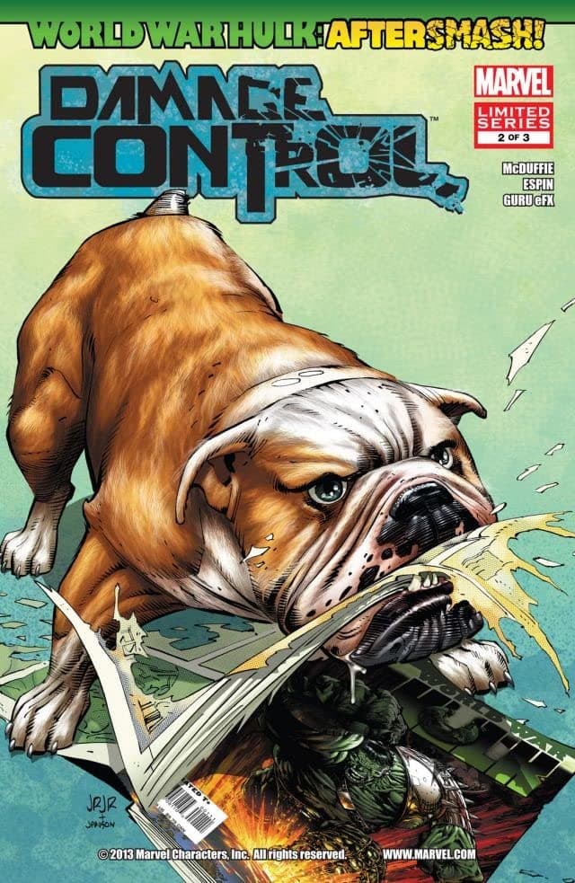 WWH Aftersmash: Damage Control #2 cover